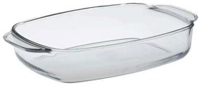 Σκεύος Πυρίμαχο 6-60-560-0075 2300ml 34Χ22Χ6cm Clear Click Γυαλί