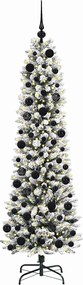 vidaXL Τεχνητό Χριστουγεννιάτικο Δέντρο με 300 LED Λευκό 180 cm