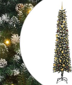 vidaXL Τεχνητό Χριστουγεννιάτικο Δέντρο με 300 LED Πράσινο 240 cm