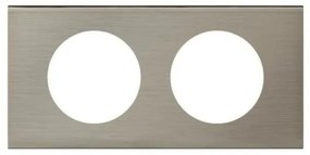 Πλαίσιο 2 Θέσεων INOX Celiane 069102 Legrand-69102-Inox 069102