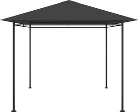 vidaXL Κιόσκι Ανθρακί 384x281x270 εκ. 180 γρ./μ²