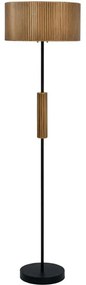 Φωτιστικό Δαπέδου 155-125-020 40x153cm Ε27 60W Bronze-Black