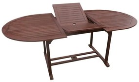GARDEN Τραπέζι Επεκτεινόμενο Oval, Ξύλο Acacia  150/200x100 H.74cm Ε20211,9