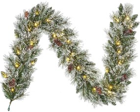 Χριστουγεννιάτικη Γιρλάντα 180εκ. Με 30 Led Φωτάκια Edelman 1126415