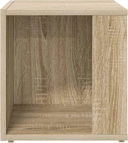vidaXL Τραπέζι Βοηθητικό Sonoma Δρυς 33 x 33 x 34,5 εκ από Επεξ. Ξύλο