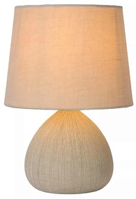 Φωτιστικό Επιτραπέζιο Lucide 47506-81-38 RAMZI Μπεζ/Κρεμ (Beige/Creme)