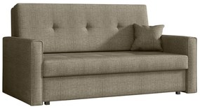 Καναπές κρεβάτι Columbus 109, Αριθμός θέσεων: 2, Αποθηκευτικός χώρος, Γκρι, 85x153x98cm, 67 kg, Πόδια: Μέταλλο, Έπιπλα ήδη συναρμολογημένα
