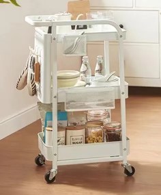 Βοηθητική ραφιέρα τρόλεϊ 3 επιπέδων - 4002 - 915114