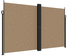 vidaXL Σκίαστρο Πλαϊνό Συρόμενο Μπεζ 200x1200 εκ.