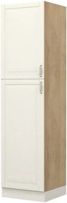Επιδαπέδιο ντουλάπι ψηλό Toscana K23-60-2KF-Δρυς - 60.00Χ60.00Χ235.00cm