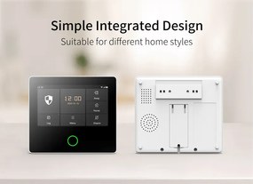POWERTECH ασύρματο σύστημα συναγερμού PT-1125, αφής, Wi-Fi, 2G, TUYA