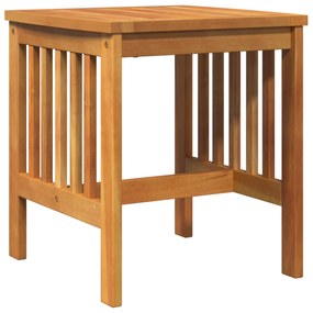 vidaXL Κηπουρική Πλευρικό Τραπέζι Καφέ 45x45x50 εκ. Μασίφ ξύλο ακακίας