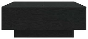 vidaXL Τραπεζάκι σαλονιού Μαύρη Οξυά 80 x 80 x 31 cm