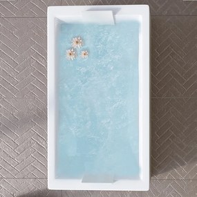 Acrilan Duoline 180x100 - Ευθύγραμμη Ακρυλική Μπανιέρα - Maxxcoat, Velour Beige