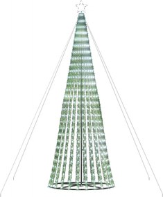 vidaXL Χριστουγεννιάτικο δέντρο LED 1028 LED Cold White 403 cm