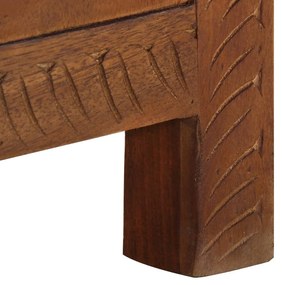 vidaXL Μπαούλο Αποθήκευσης 110 x 30 x 40 εκ. από Μασίφ Ξύλο Μάνγκο