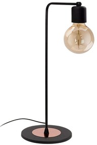 Φωτιστικό Επιτραπέζιο Harput 525NOR2169 Φ17x52cm 1xE27 40W Black-Copper Opviq