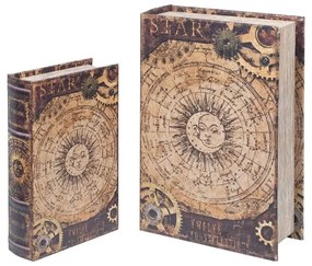 Καλάθια, κουτιά Signes Grimalt  Κιβώτια Βιβλίου Sunλιος Και Σελήνη 2U