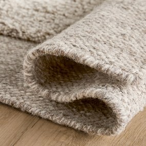 Πατάκι κρεβατοκάμαρας, χειροποίητο, από μαλλί, EDGI