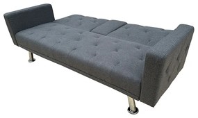 REST/ARMS GREY ΥΦΑΣΜΑ ΚΑΝΑΠΕΣ-ΚΡΕΒΑΤΙ 178X88εκ.