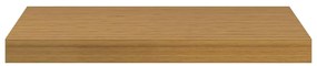 vidaXL Ράφι Τοίχου 4 pcs Μπεζ 50 x 23,5 x 4 εκ Επεξεργασμένο ξύλο