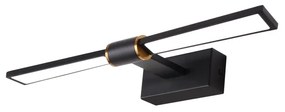 Φωτιστικό Επίτοιχο Aca PN1403LEDW41BK PAIGNIO Μαύρο Ματ (Black Mat) 3000K
