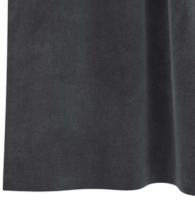 vidaXL Κουρτίνες με κουρτίνες 2 pcs Ανοιχτό γκρι 140 x 245 cm Βελούδο