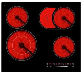 Arielli ACH-664T Κεραμική Εστία Αυτόνομη με Λειτουργία Κλειδώματος 59x52εκ.