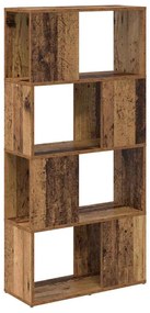 vidaXL Κέντρο ψυχαγωγίας Καφέ 60 x 24 x 124 εκ Επεξεργασμένο ξύλο