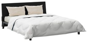 vidaXL Παπλωμα με Μαξιλάρια Argyle 3 pcs Λευκό 240 x 220 cm Μικροΐνες