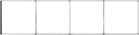 vidaXL Υψωμένο Κρεβάτι Κήπου Ανθρακί 320 x 80 x 24 εκ.
