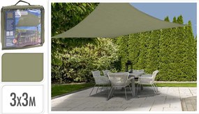Ambiance Shade Τετράγωνο 300x300cm 805974 Olive Green - UPF 50+