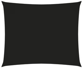 vidaXL Πανί Σκίασης Ορθογώνιο Μαύρο 3 x 4 μ. από Ύφασμα Oxford