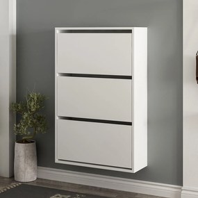 Παπουτσοθήκη Λευκό LUPA 70x25x109