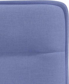 vidaXL Καρέκλες τραπεζαρίας 2 τεμάχια τζιν μπλε ύφασμα