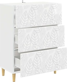 vidaXL Ντουλάπι με Συρτάρια 66 x 34,5 x 90 εκ Επεξεργασμένο Ξύλο