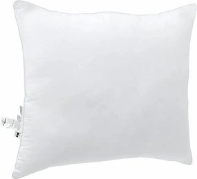 vidaXL Μαξιλάρι με μαξιλάρι Λευκό Βαμβάκι και Πολυεστέρας
