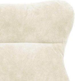 vidaXL Πολυθρόνα Κρεμ 69 x 74 x 93 εκ. Βελούδο