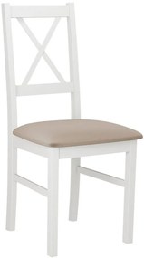 Καρέκλα Nile X - leuko - mpez