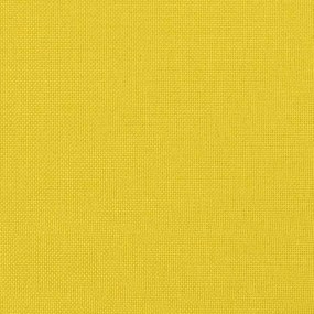 vidaXL Πολυθρόνα Κουνιστή Κίτρινη Μουσταρδί Υφασμάτινη