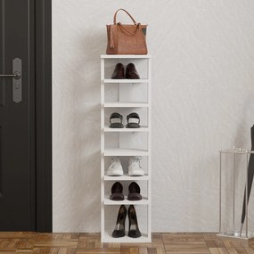 Παπουτσοθήκη Λευκό BRAFLO 29.6x29.6x110