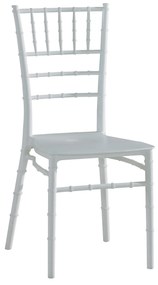 Καρέκλα Εστίασης ILONA-W Λευκό PP 40x46x88cm
