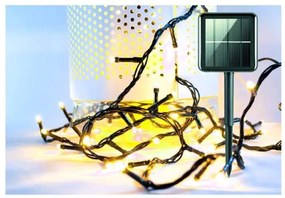 Ηλιακά Χριστουγεννιάτικα Λαμπάκια LED IP44 Μαύρο XR96SOLWC Lucas-XR96SOLWC-Μαύρο XR96SOLWC