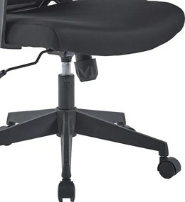 Καρέκλα γραφείου εργασίας Fragrant pakoworld ύφασμα mesh μαύρο