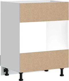 vidaXL Ντουλάπι φούρνου Porto Λευκό Επεξεργασμένο ξύλο