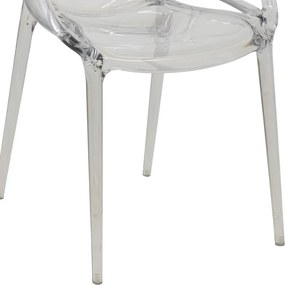 Καρέκλα Ramsei PC διάφανο 55x53x84εκ 55x53x84 εκ.