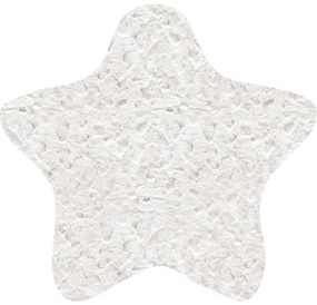 Παιδικό Χαλί GLACIAL WHITE STAR Λευκό 160 x 160 εκ. MADI