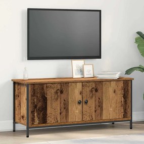 vidaXL Ντουλάπι Τηλεόρασης Παλαιό ξύλο 100 x 35 x 45 εκ.