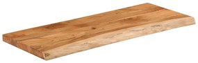 vidaXL Πάγκος Μπάνιου Ορθογώνιος 140x60x3,8 εκ. από Μασίφ Ξύλο Ακακίας
