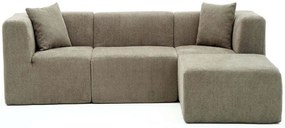 Καναπές Γωνιακός Raks 825BLC5264 245x165x70cm Grey